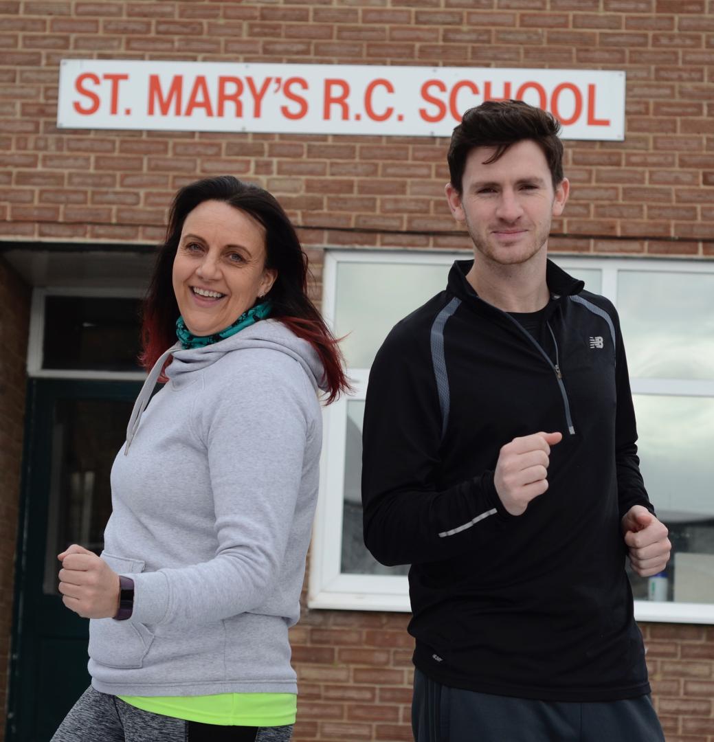 Duo plan marathon challenge for St Mary’s School, Barnard Castle