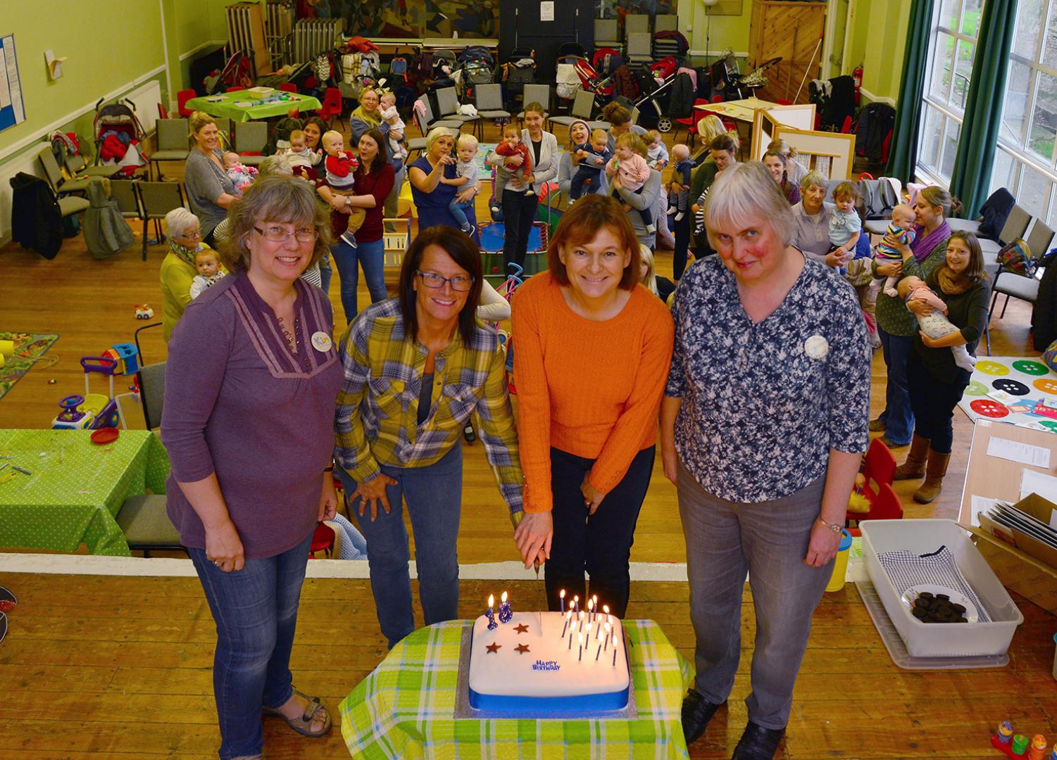 Barnard castle church’s mums and toddlers group marks special anniversary