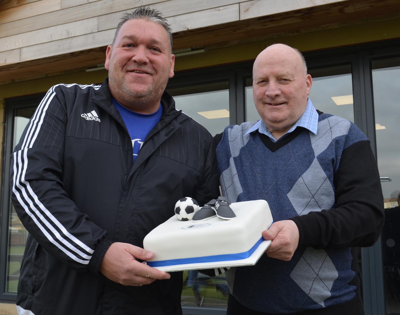 Barnard Castle FC thank-you as Pat steps down after 35 years