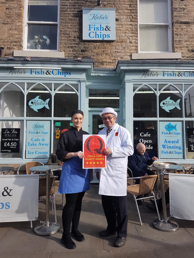 Teesdale chippies cook up awards – Quality assured at Katie’s in Barnard castle
