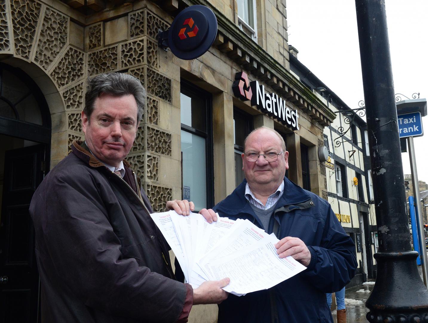 500 sign up against NatWest bank closure proposal in Barnard Castle