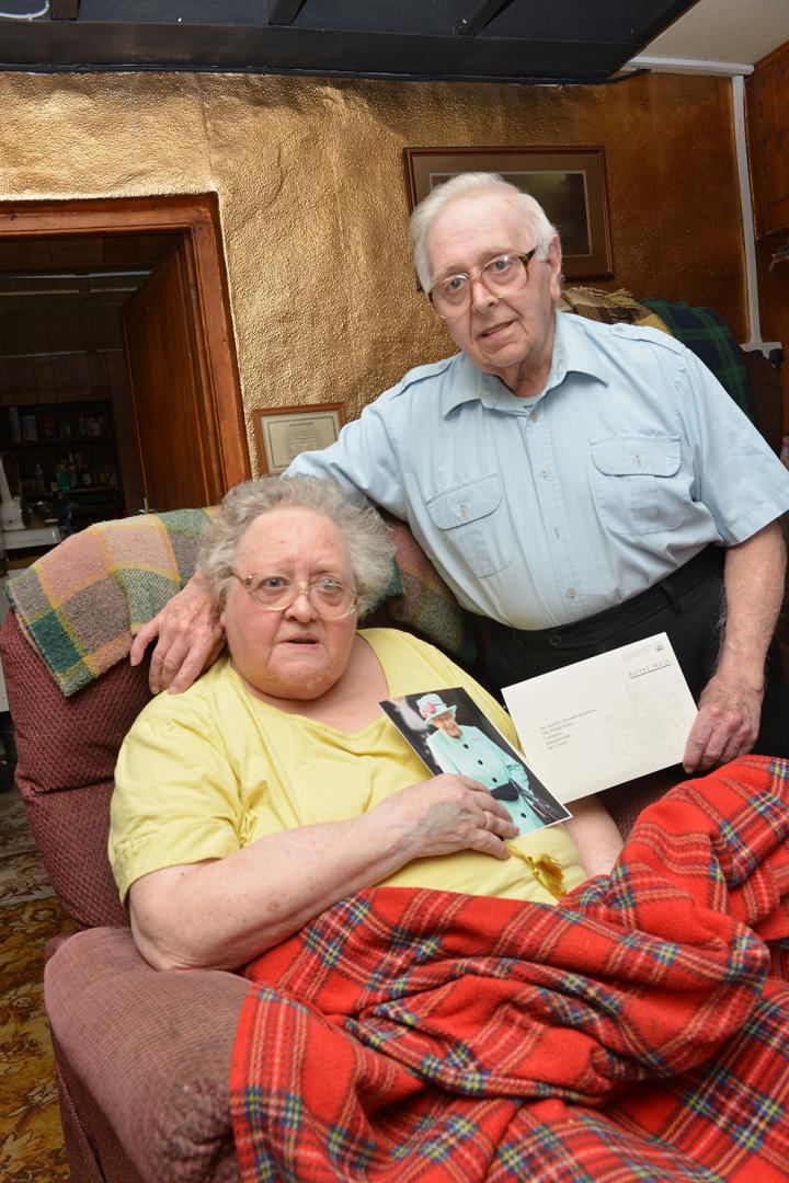 Couple’s love for each other shines on