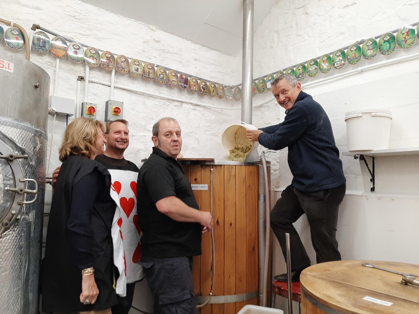 Beer fan Peter shows he’s a smooth ‘hop-erator’