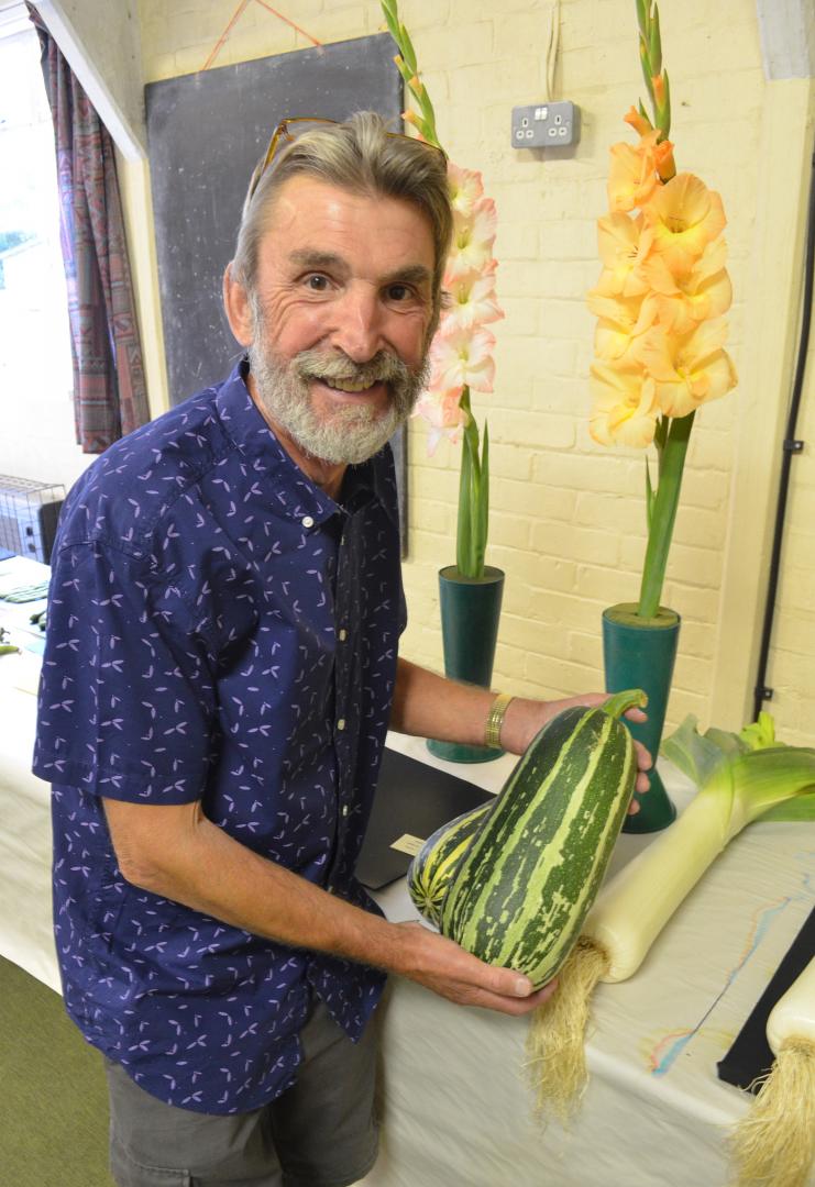 Trophies galore for Phil’s fine produce at Gainford show