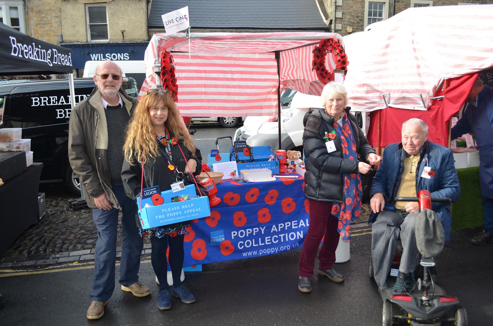Inmates upcycle old poppies for appeal