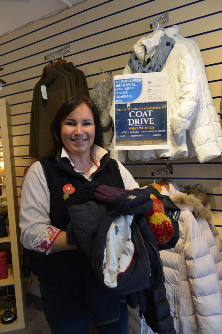 Donna’s drive to provide a little winter warmth