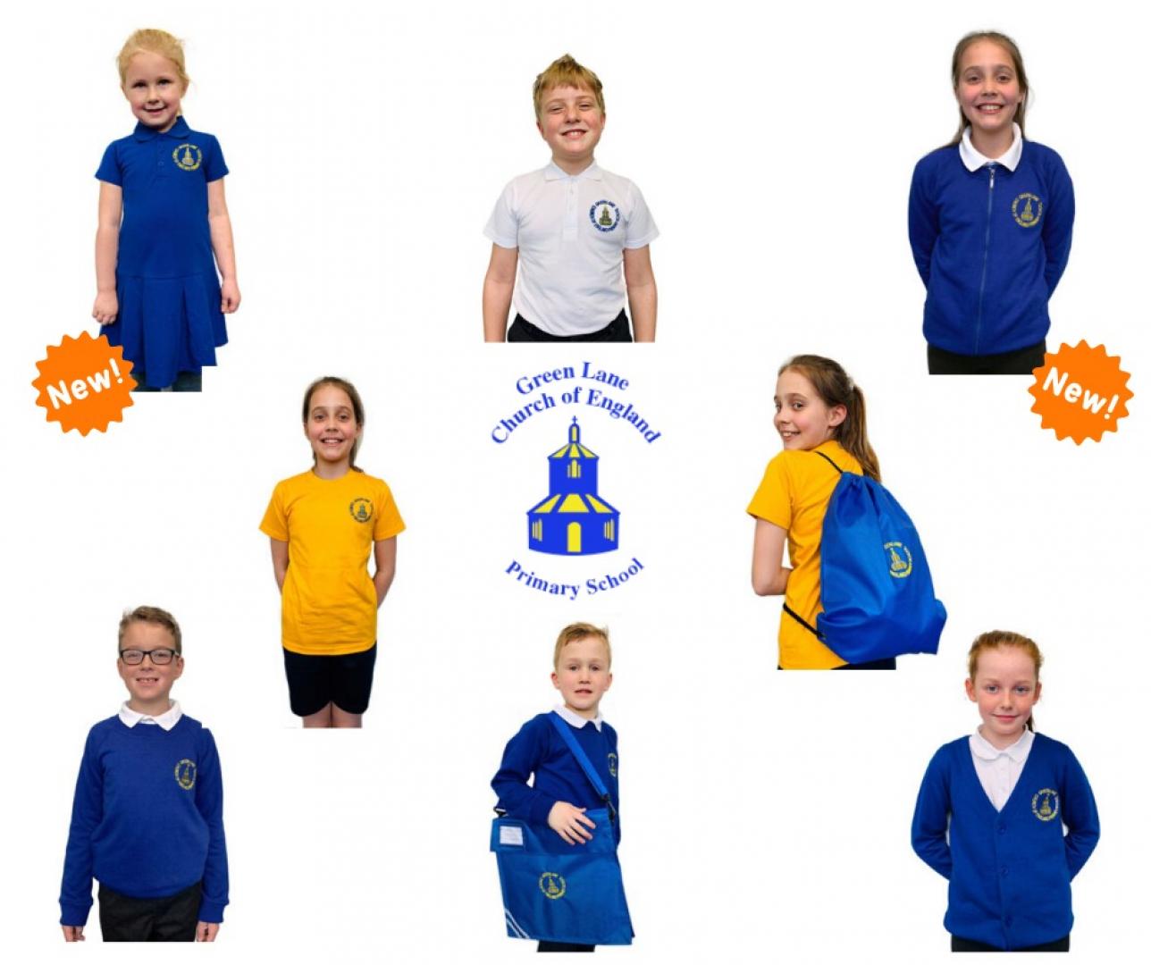 Children at Green Lane school model ethical range of school uniform