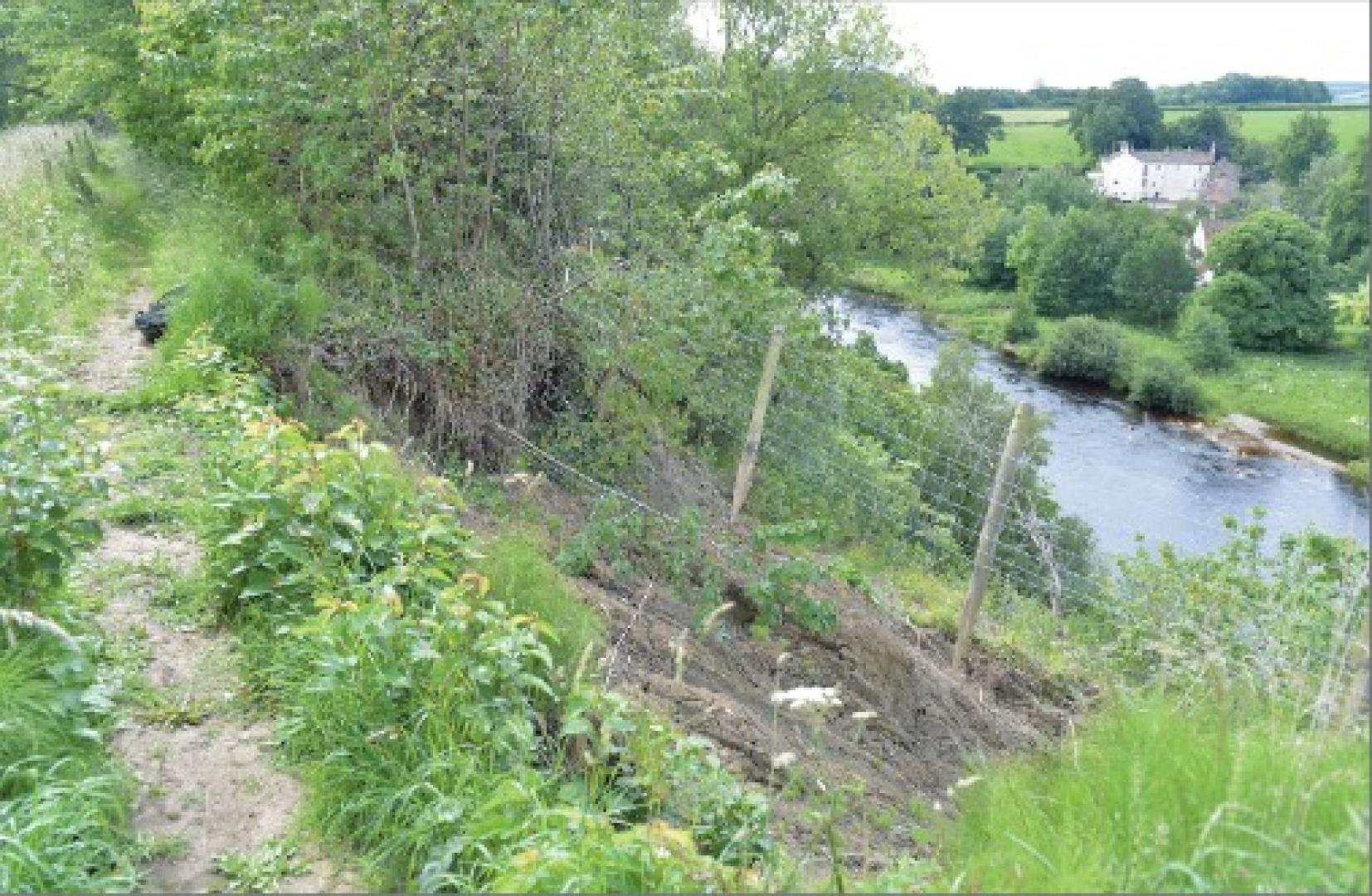 Action urged to repair Teesdale Way landslip