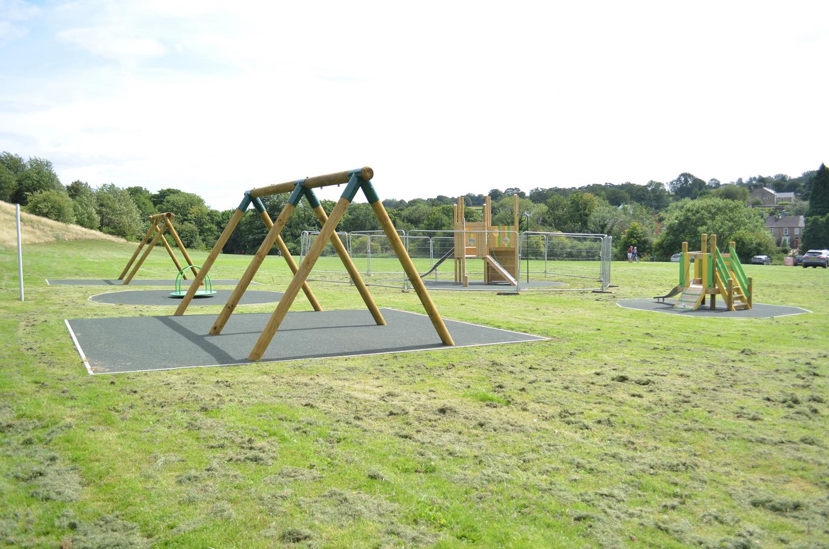 Wrong slide’ holds up opening of Demesnes play area in Barnard Castle