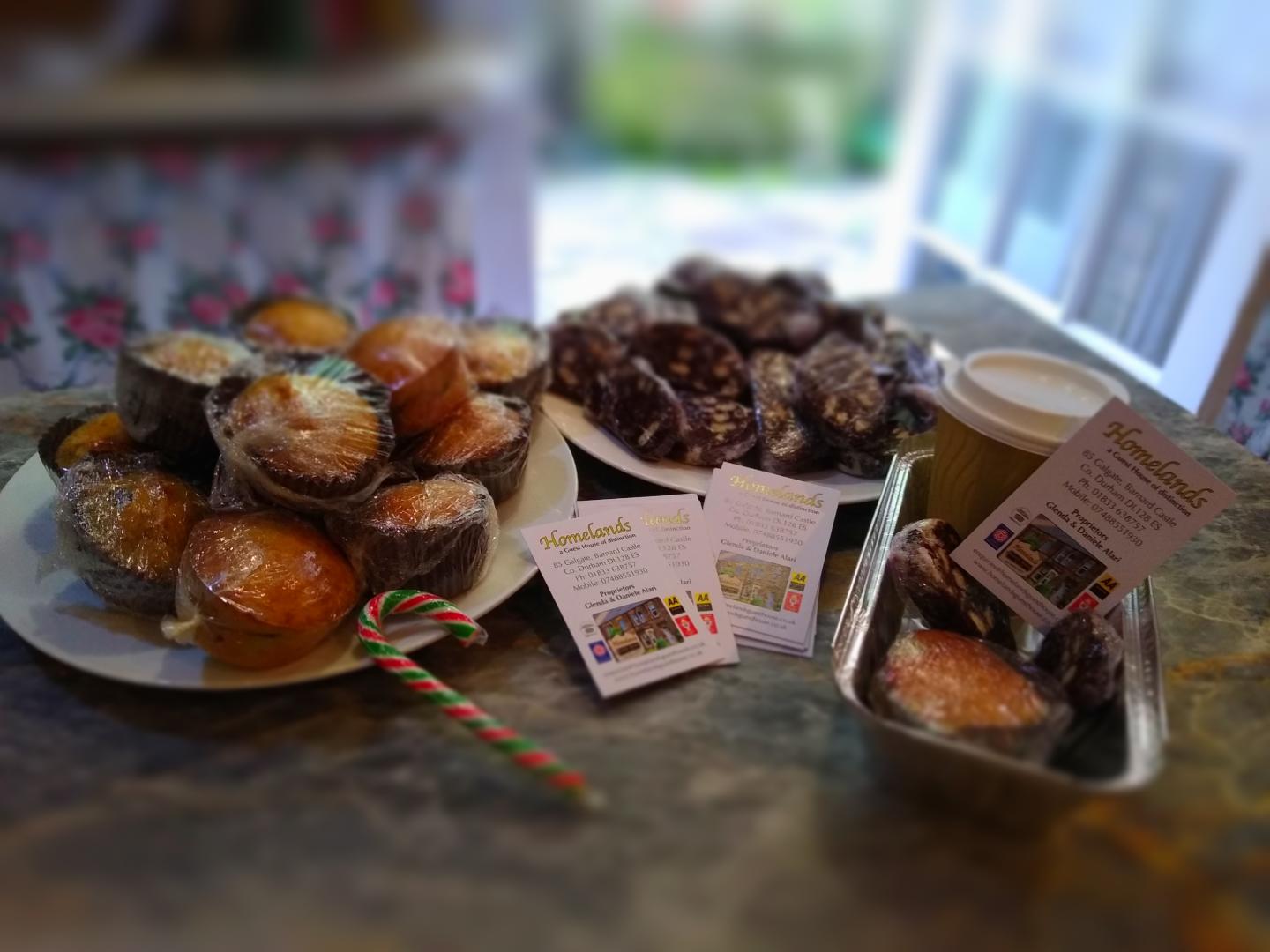 Tasty treats for traders who offered safe shopping evenings