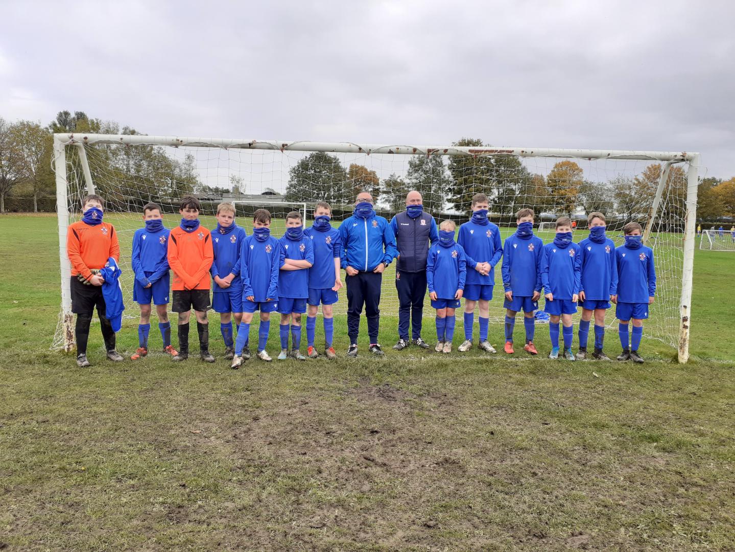 Sponsorship helps junior footballers face up to Covid measures