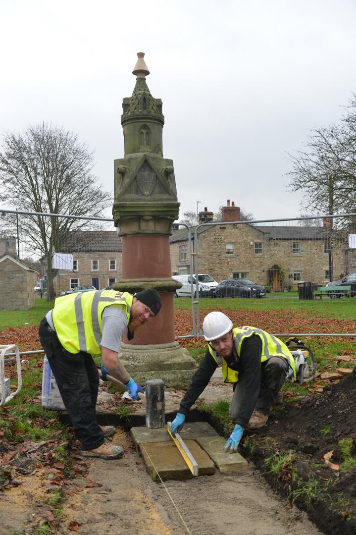 Timely restoration saves historic drinking fountain