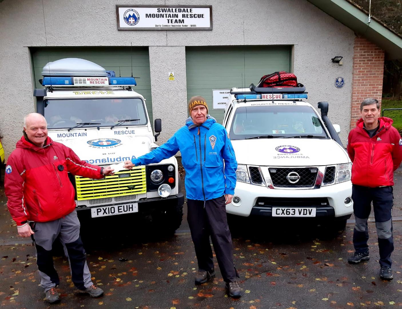 Alan’s talk adds £435 to rescue team’s £80,000 appeal