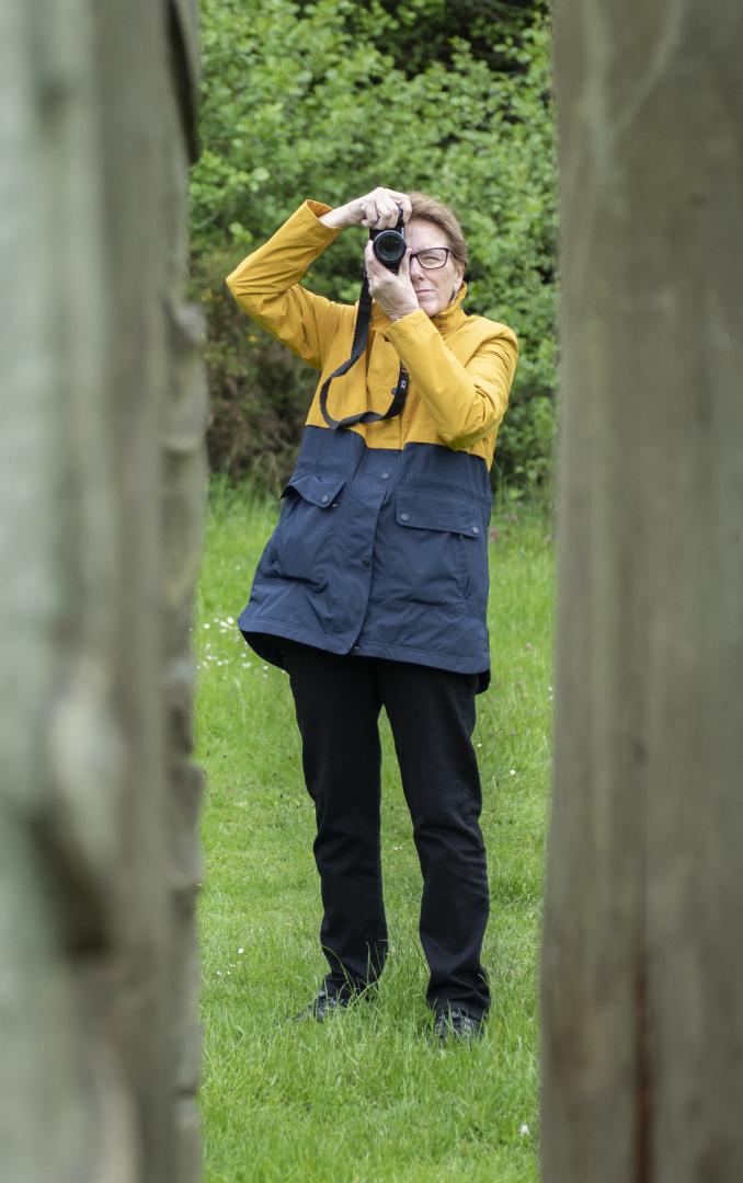 Old school’ or digital – Elaine’s a fan of photos