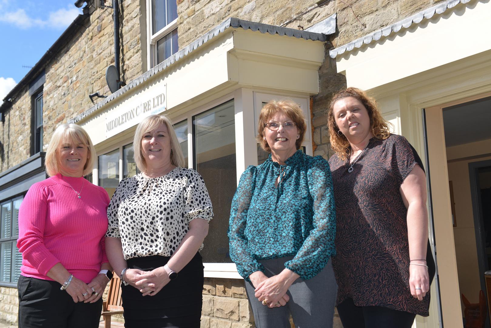 Yvonne bids farewell to dale care company