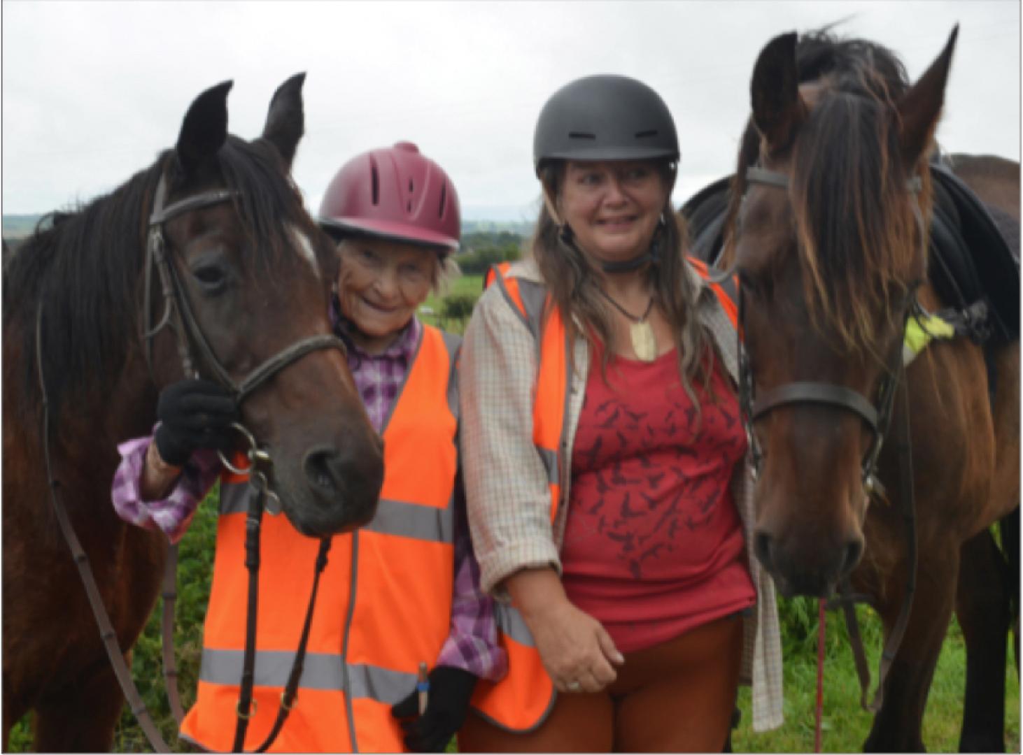 Botanist Margaret passes half-way of epic pony trek