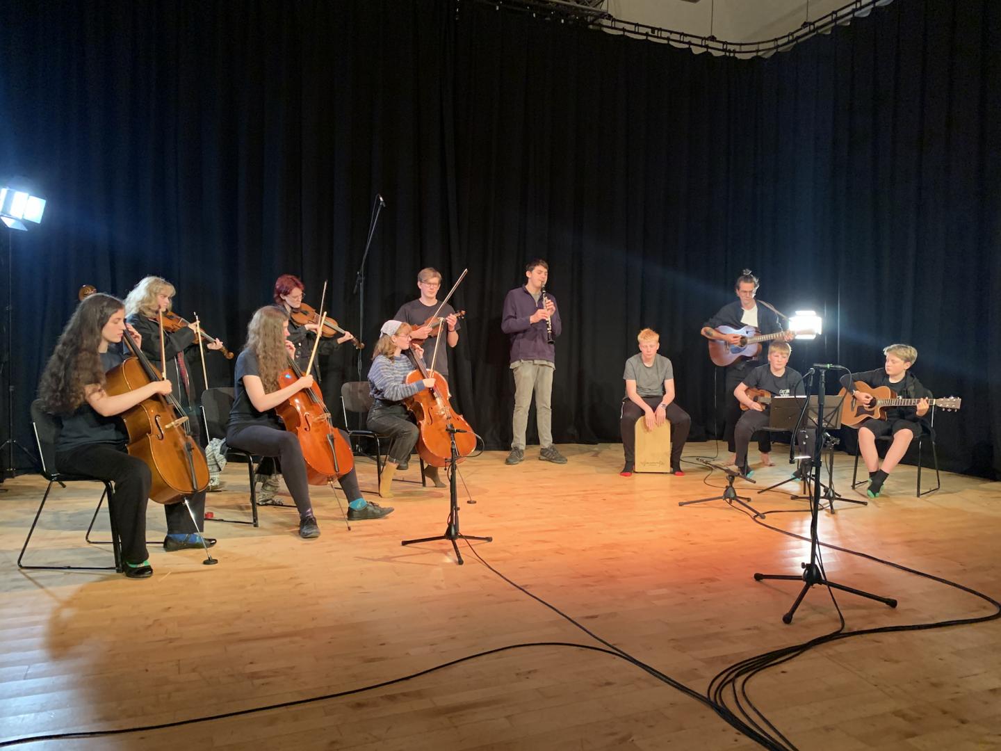 Live streams replaced live festival appearances for dale’s youth folk group