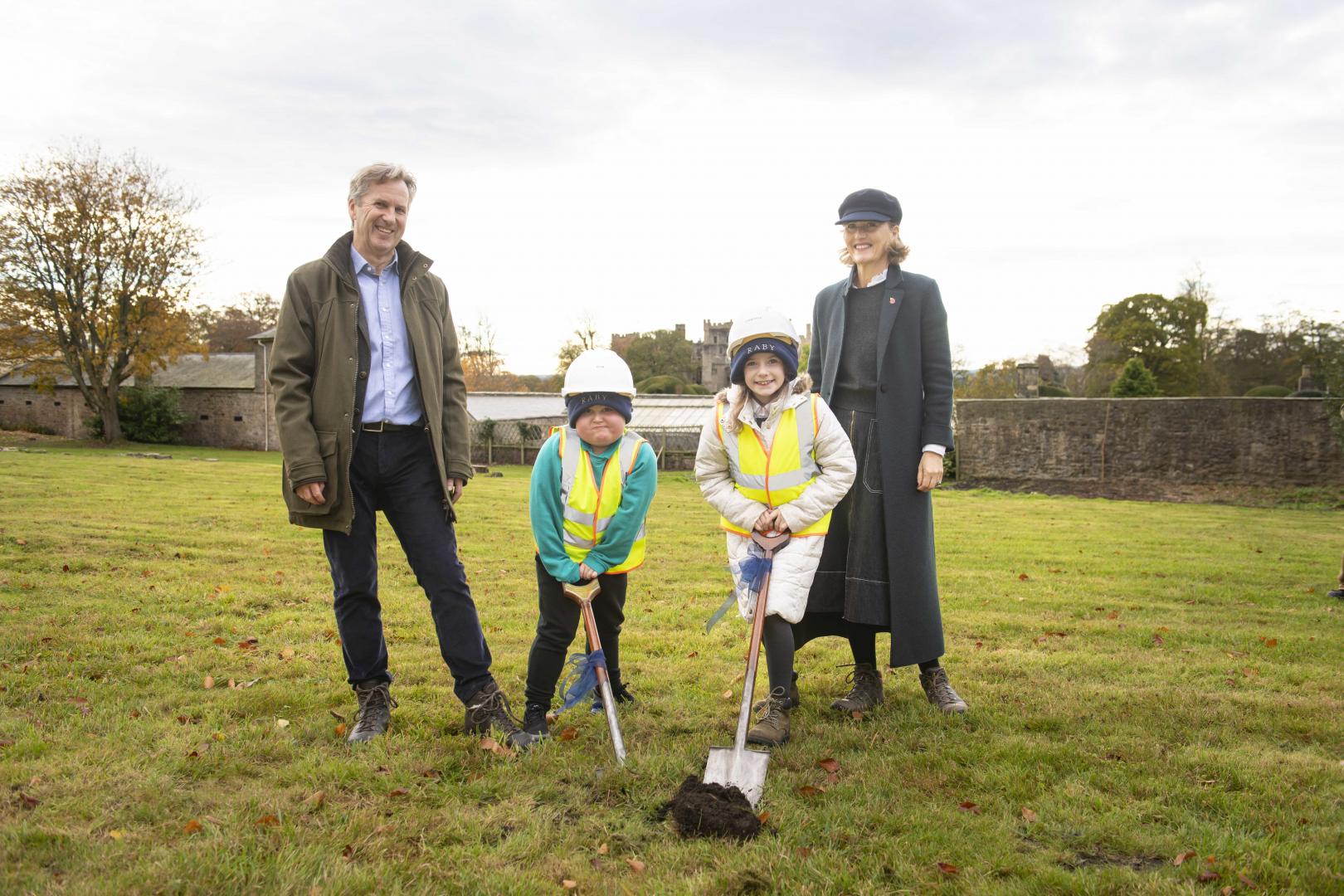 Ryan digs in to start redevelopment of Raby Castle grounds
