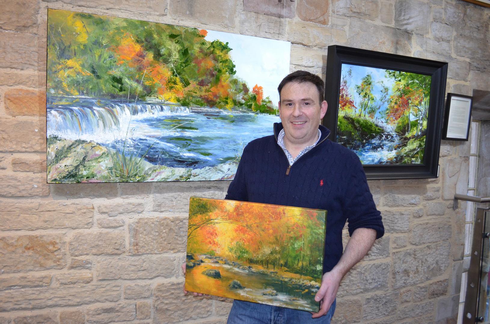 Chef cooks up tasty sideline as an artist