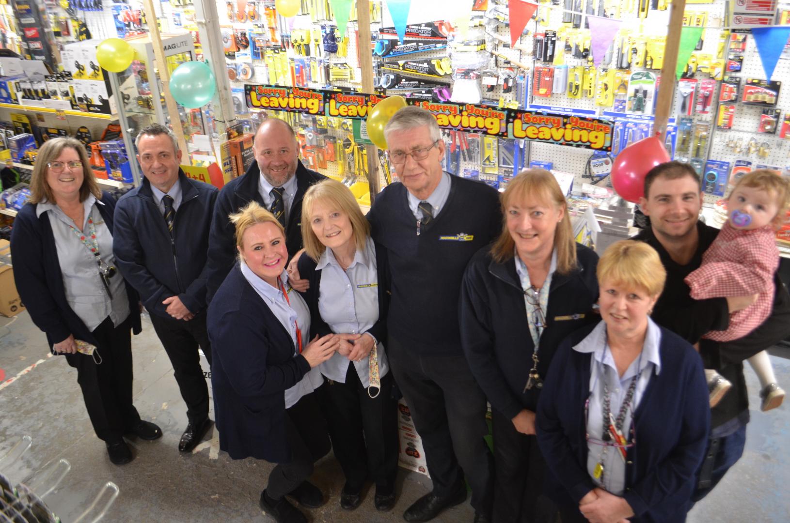 Fond farewell to staff who clocked up 70 years service