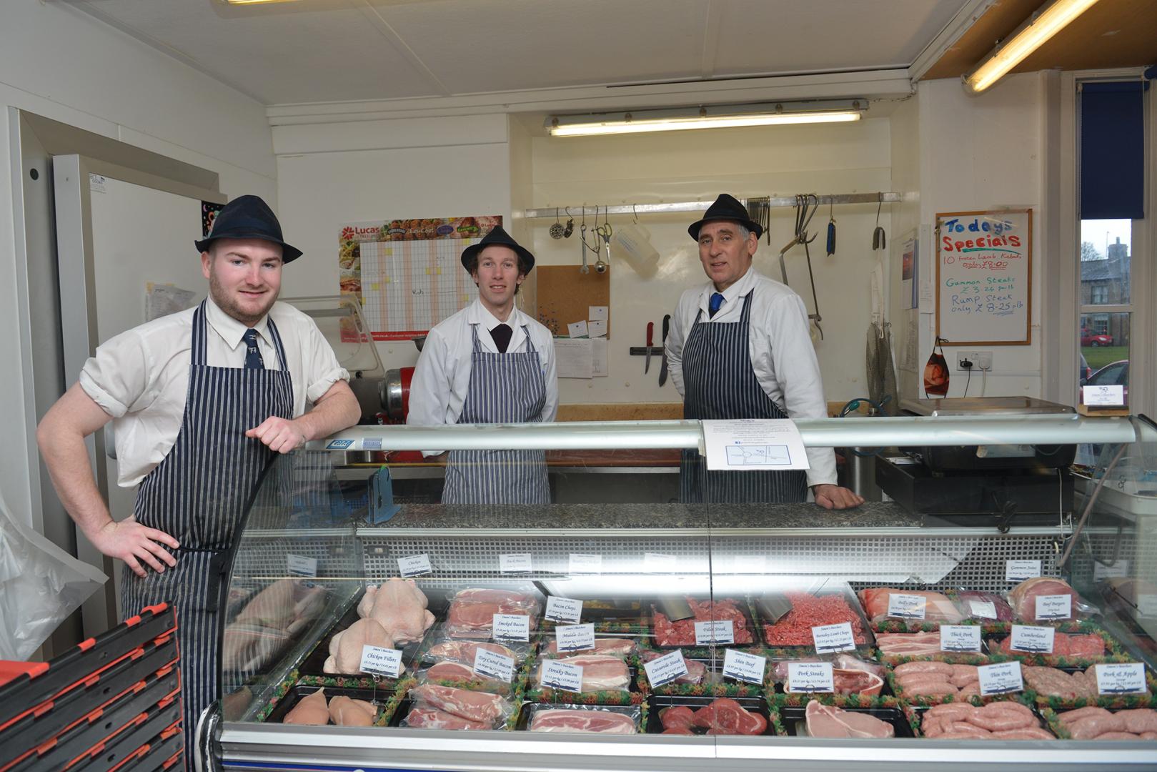 Sadness as butcher moves out of village