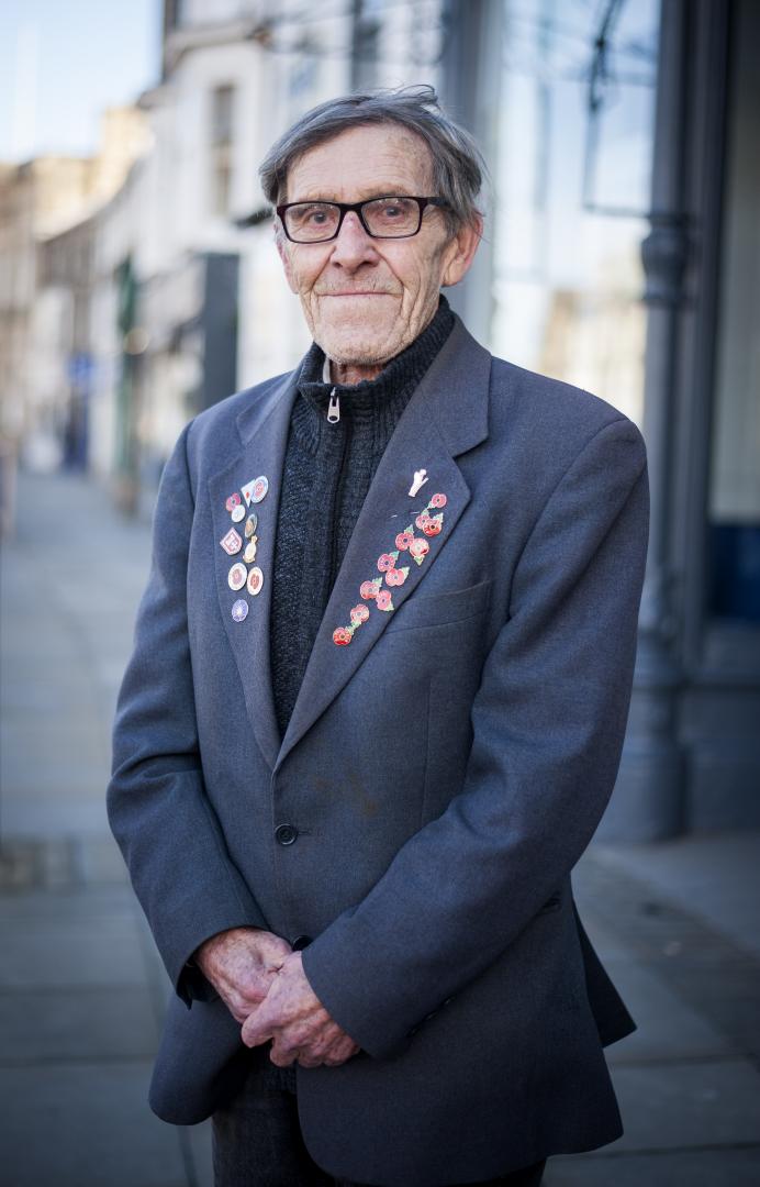 I do it from the heart, says Sam after selling poppies since 1950s