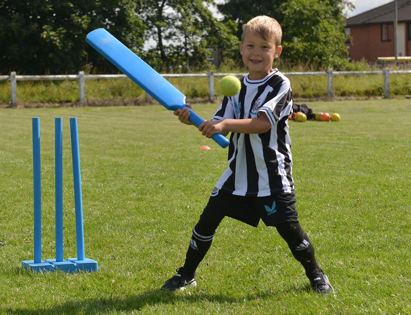 Children get a weekly taste of summer sporting fun
