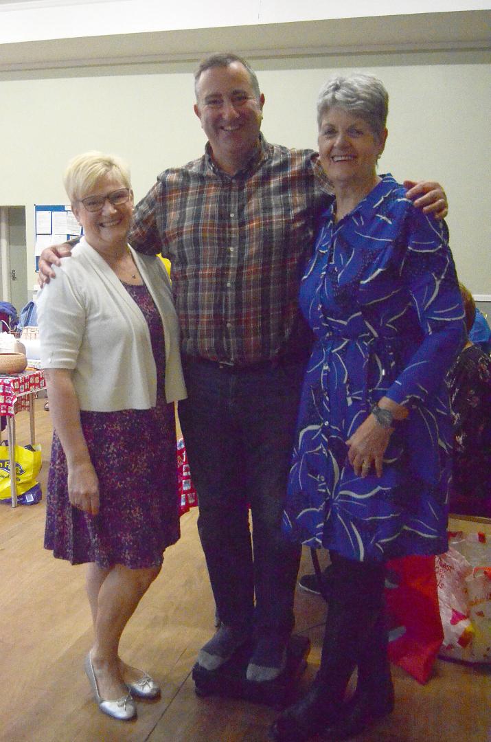 Peter gets group’s generous helping
