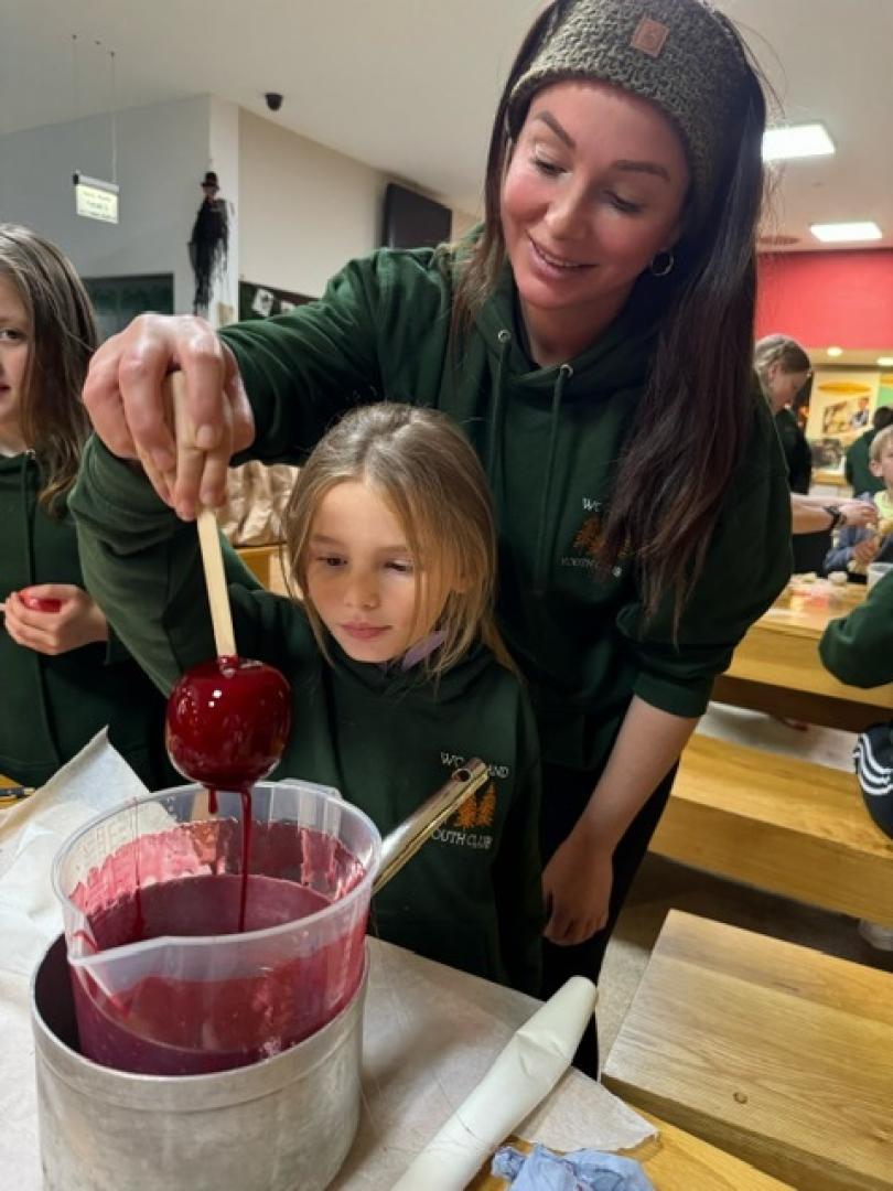 Youngsters enjoy a taste of life away from home