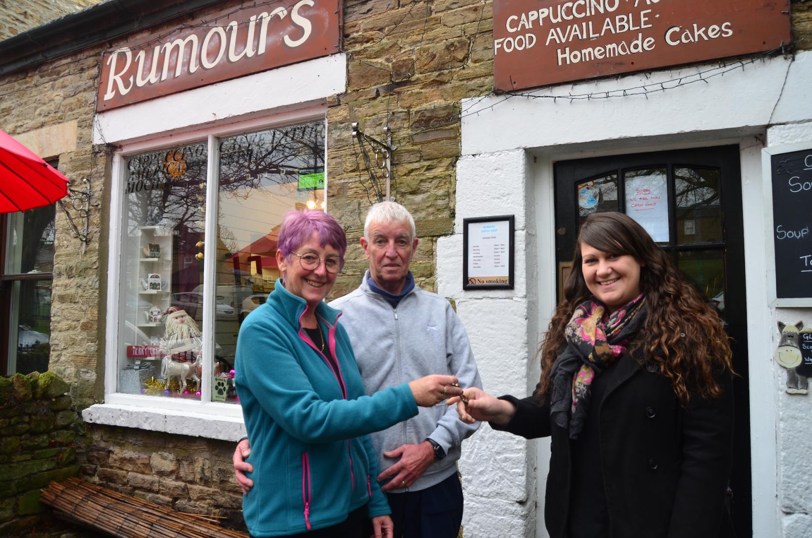 No longer rumours – Kaylee takes over Middleton-in-Teesdale cafe