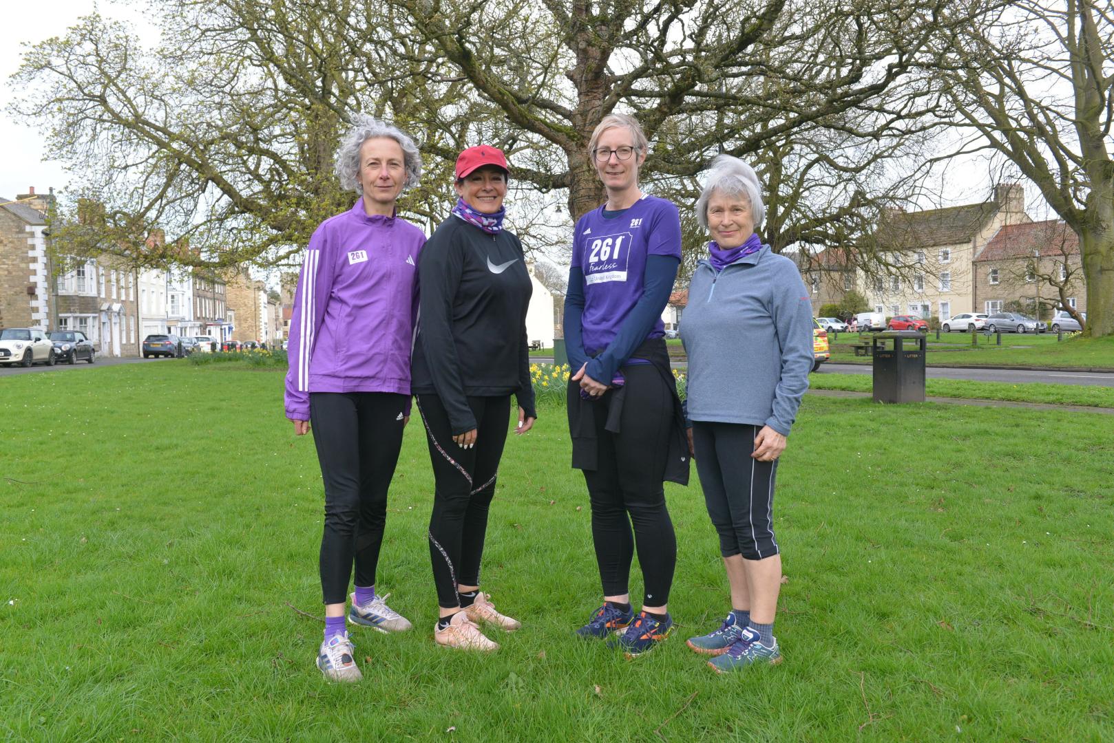On the run with ladies of 261club