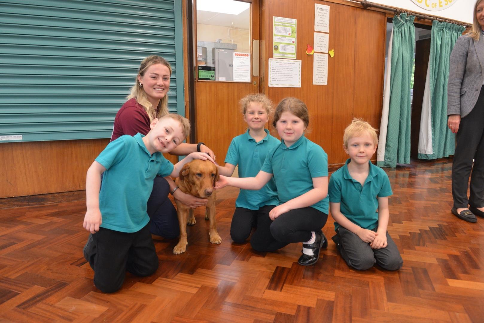 Pupils join campaign to persuade dog owners to pick up after pets