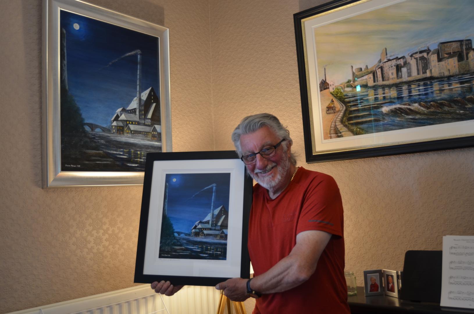 Dave’s art goes on show for the bank holiday weekend