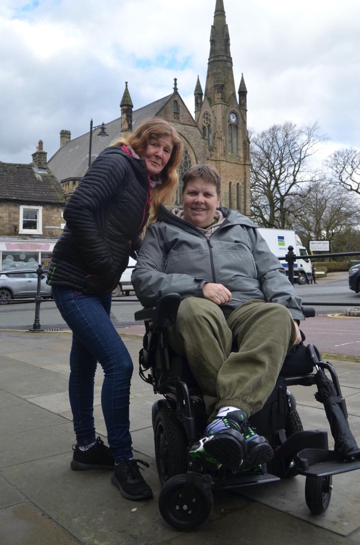 Mystery donor’s £5,300 gift to wheelchair fund