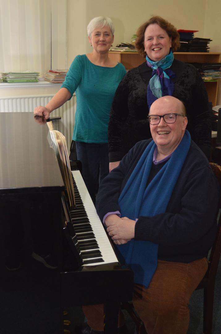 Love is in the air as trio perform to support The Witham