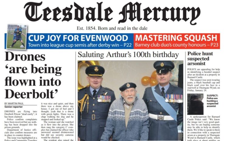 This week's front page