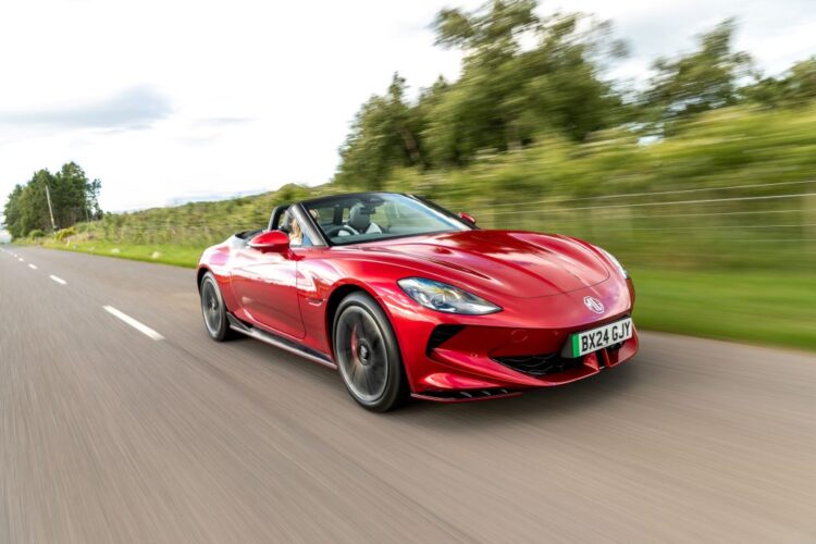 Glorious MG Cyberster is one of the drives of the year