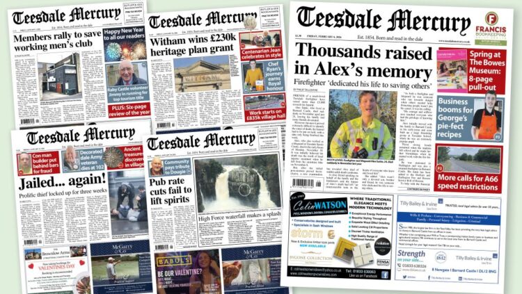 Sales manager – Teesdale Mercury